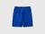 Cotton fleece Bermuda shorts