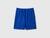 Cotton fleece Bermuda shorts