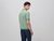 Textured knit polo shirt
