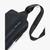 Crossbody Coated Bag With External Zip Pocket