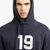 Regular Fit Cotton Hooded Sweatshirt With Bold Embroidered Branding