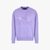 Regular Fit Cotton Crewneck Sweatshirt With Macro-Highlighted Branding