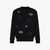 Logo Mania Regular Fit Cotton Crewneck Sweatshirt