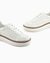 Leather Sneakers With Oversized Eagle Logo