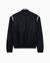 Regular Fit Bomber Jacket With Monochromatic Macro Branding And Contrast Detailing