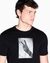 Regular Fit Cotton Crewneck T-Shirt With Macro Central Graphic