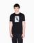 Regular Fit Cotton Crewneck T-Shirt With Macro Central Graphic
