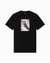 Regular Fit Cotton Crewneck T-Shirt With Macro Central Graphic