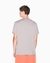 Regular Fit Cotton Crewneck T-Shirt With Monochromatic Central Branding