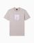 Regular Fit Cotton Crewneck T-Shirt With Monochromatic Central Branding