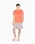 Regular Fit Cotton Crewneck T-Shirt With Monochromatic Central Branding