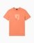 Regular Fit Cotton Crewneck T-Shirt With Monochromatic Central Branding