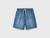 Bermuda shorts in chambray
