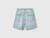 Bermuda shorts in chambray