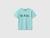 Organic cotton T-shirt with logo print