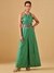Womens Green Light Occasion Ethnic Motifs Jump Suit