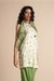 Womens Off White Casual Floral Tunic
