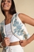Womens Natural Casual Solid Jacket