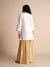 Womens White Occasion Dobby Tunic