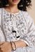 Womens White Casual Geometric Tunic