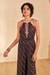 Womens Black Casual Floral Jump Suit