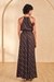 Womens Black Casual Floral Jump Suit
