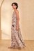Womens Off White Casual Floral Maxi