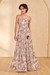 Womens Off White Casual Floral Maxi