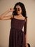 Womens Indigo Casual Floral Maxi