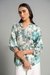 Womens Multi Work Abstract Top