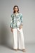 Womens Multi Work Abstract Top
