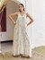 Womens Crm/Wht Casual Floral Jump Suit