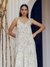 Womens Crm/Wht Casual Floral Jump Suit
