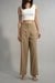 Womens Camel Casual Solid Bottom