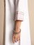 Womens White Casual Solid Kurta