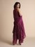 Womens Purple Evening Indian Inspired Kurta Set