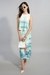 Womens Aqu/Blu Casual Abstract Co-ords