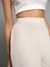 Womens Beige Work Solid Bottom