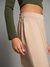 Womens Beige Work Solid Bottom