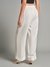 Womens White Work Solid Bottom