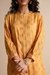 Womens Mustard Casual Floral Tunic