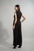 Womens Black Work Solid Jump Suit