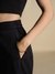 Womens Black Casual Solid Bottom