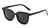 AUGEN By Visions India Retro Vintage Square Abstract Unisex Sunglasses UV400 Protected Large Size (Black, 135)