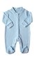 Blue Sleeper/Full Romper with feet (100% Cotton)