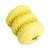 Ezra Play Treat Cylinder - Yellow Rubber Toy