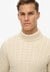 JACOB CABLE ROLL NECK JUMPER