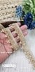 Elegant Pearl Jhalar Hanging Lace