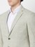Men Contemporary Fit Checkered Medium Green Blazer