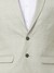 Men Contemporary Fit Checkered Medium Green Blazer